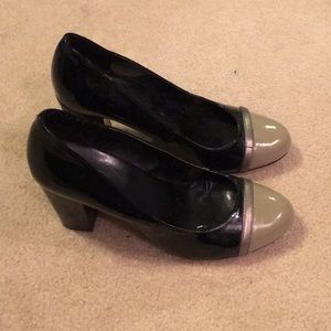 Patton leather heels from Banana Republic